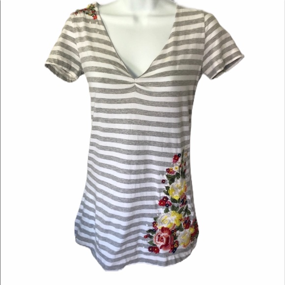 Johnny Was Tops - Johnny Was Short sleeve Boho top